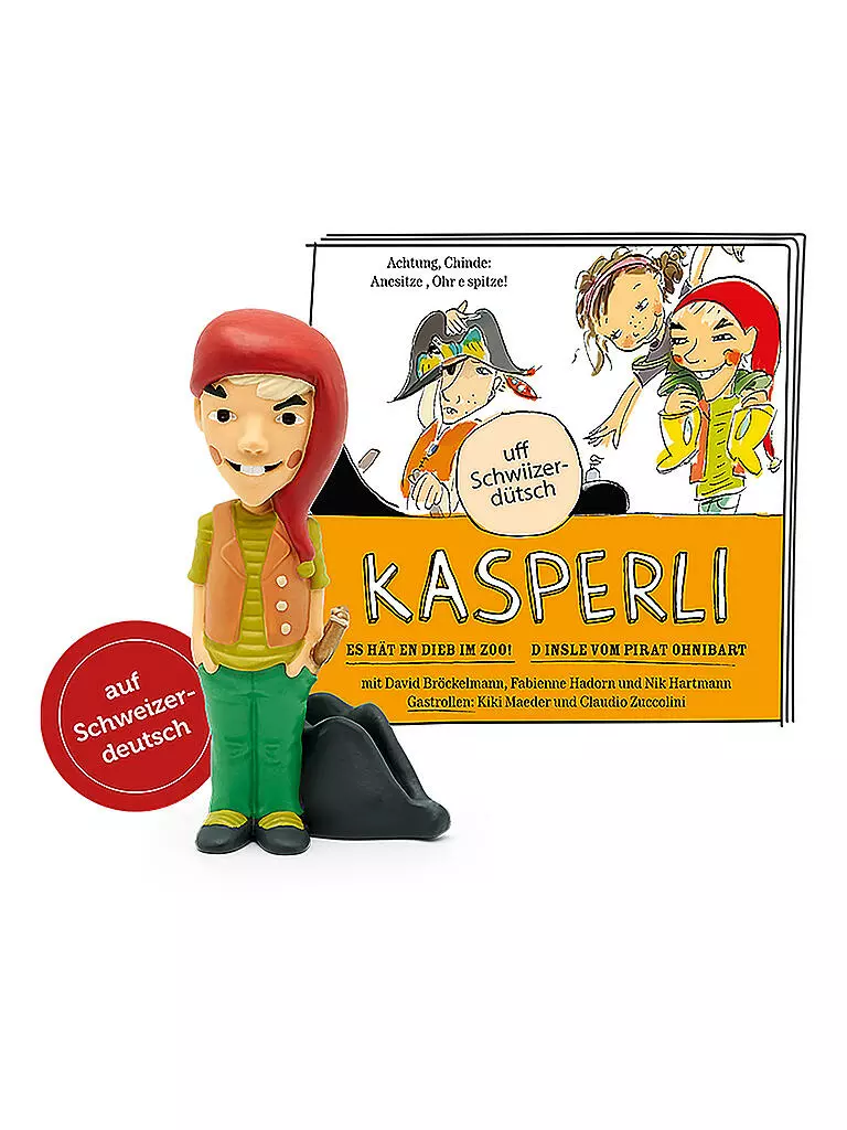 TONIES, Hörfigur - Kasperli Im Zoo / Pirat Ohnibart 3 TONIES, Hörfigur - Kasperli Im Zoo / Pirat Ohnibart