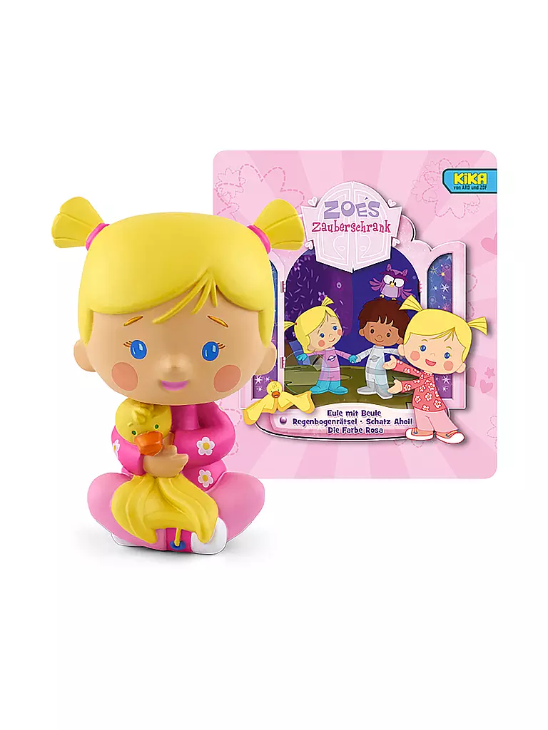 TONIES, Hörfigur - Zoes Zauberschrank - Eule / Regenbogenrätsel / Schatz Ahoi / Farbe Rosa 3 TONIES, Hörfigur - Zoes Zauberschrank - Eule / Regenbogenrätsel / Schatz Ahoi / Farbe Rosa