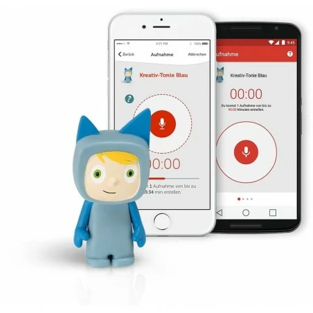 Tonies - Kreativ-Tonie - Kreativ-Tonie Blau 4 Tonies - Kreativ-Tonie - Kreativ-Tonie Blau – Bild 2